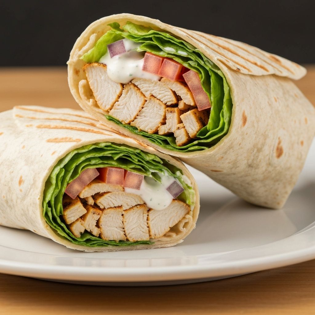 Grilled Chicken Wrap